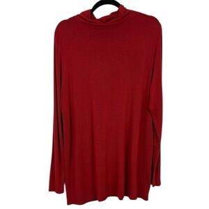 Torrid Elegant Modal Blend Red Women's Top Size 2